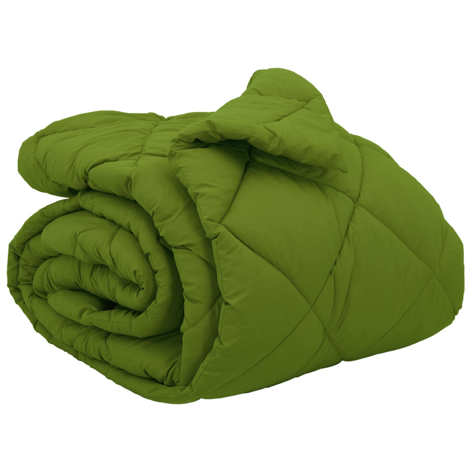 Vidaxl winter dekbed groen 220 x 200 cm microfiber