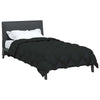 Vidaxl winter dekbed zwart 200 x 140 cm microfiber