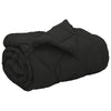 Vidaxl winter dekbed zwart 220 x 135 cm microfiber