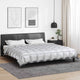 Vidaxl winter dekbed zilver 220 x 200 cm satijn en microfiber