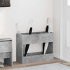 Vidaxl paraplu standaard beton grijs 65 x 24 x 50 cm bewerkt hout