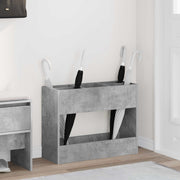 Vidaxl paraplu standaard beton grijs 65 x 24 x 50 cm bewerkt hout - afbeelding 1