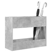 Vidaxl paraplu standaard beton grijs 65 x 24 x 50 cm bewerkt hout - afbeelding 3