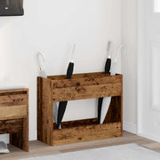 Vidaxl paraplu standaard oudhout 65 x 24 x 50 cm bewerkt hout - afbeelding 1