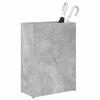 Vidaxl paraplu standaard beton grijs 40 x 20 x 55,5 cm bewerkt hout