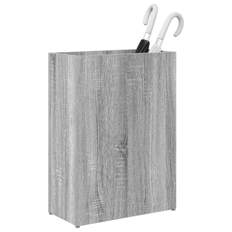 Vidaxl paraplu standaard grijs sonoma 40 x 20 x 55,5 cm bewerkt hout