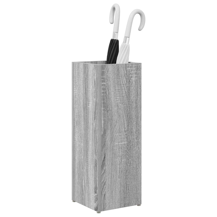 Vidaxl paraplu standaard grijs sonoma 20 x 20 x 55,5 cm bewerkt hout