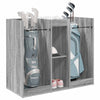 Vidaxl golfkast effen grijs sonoma 102 x 45 x 85,5 cm
