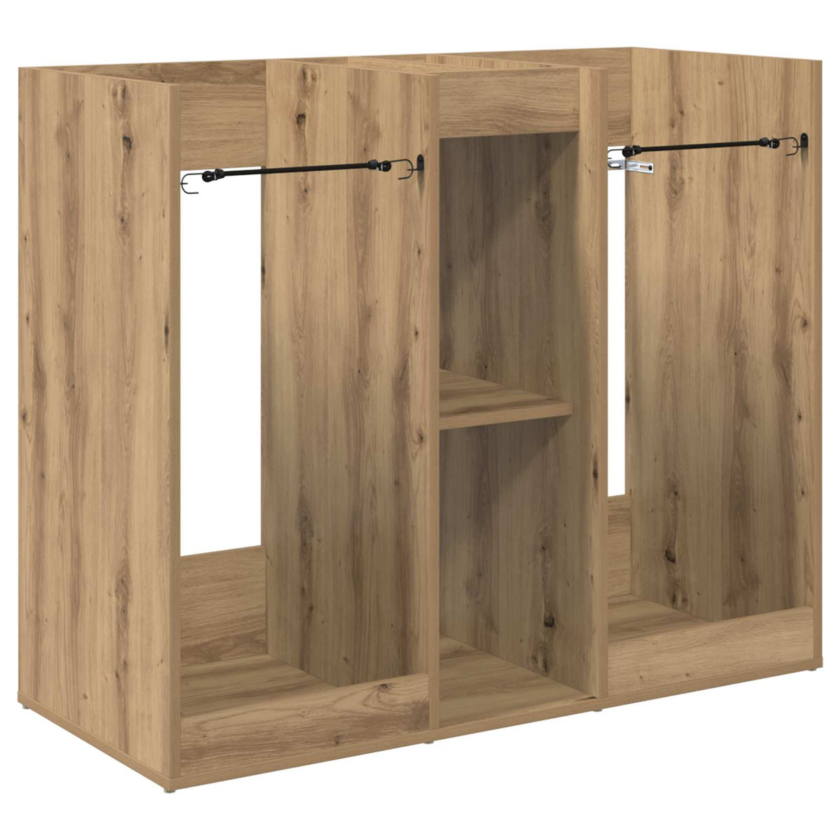 Vidaxl golfkast effen artisan eiken 102 x 45 x 85,5 cm
