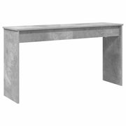 Vidaxl keyboardstand beton grijs 120 x 32 x 64 cm bewerkt hout - afbeelding 2