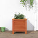 Vidaxl plantenbak wasbruin 40 x 40 x 39 cm massief grenenhout