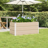 Vidaxl plantenbak ivoor 100 x 50 x 45 cm gegalvaniseerd staal