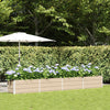 Vidaxl plantenbak ivoor 480 x 50 x 45 cm gegalvaniseerd staal