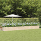 Vidaxl plantenbak ivoor 580 x 50 x 45 cm gegalvaniseerd staal