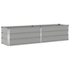 Vidaxl plantenbak lichtgrijs 480 x 50 x 45 cm gegalvaniseerd staal