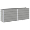 Vidaxl plantenbak lichtgrijs 480 x 50 x 45 cm gegalvaniseerd staal