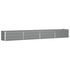 Vidaxl plantenbak lichtgrijs 480 x 50 x 45 cm gegalvaniseerd staal