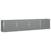 Vidaxl plantenbak lichtgrijs 480 x 50 x 45 cm gegalvaniseerd staal