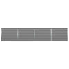 Vidaxl plantenbak lichtgrijs 480 x 50 x 45 cm gegalvaniseerd staal