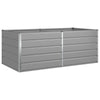 Vidaxl plantenbak lichtgrijs 195 x 100 x 45 cm gegalvaniseerd staal