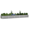 Vidaxl plantenbak lichtgrijs 195 x 100 x 45 cm gegalvaniseerd staal