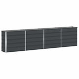 Vidaxl plantenbak antraciet 320 x 40 x 75 cm staal - afbeelding 2