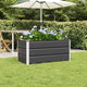 Vidaxl plantenbak antraciet 100 x 50 x 45 cm gegalvaniseerd staal