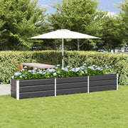 Vidaxl plantenbak antraciet 290 x 50 x 45 cm gegalvaniseerd staal - afbeelding 1