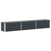 Vidaxl plantenbak antraciet 290 x 50 x 45 cm gegalvaniseerd staal - afbeelding 2