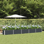 Vidaxl plantenbak antraciet 480 x 50 x 45 cm gegalvaniseerd staal - afbeelding 1