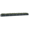 Vidaxl plantenbak antraciet 480 x 50 x 45 cm gegalvaniseerd staal