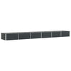 Vidaxl plantenbak antraciet 195 x 100 x 45 cm gegalvaniseerd staal