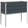 Vidaxl plantenbak antraciet 100 x 45 x 90 cm gegalvaniseerd staal