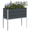 Vidaxl plantenbak antraciet 100 x 45 x 90 cm gegalvaniseerd staal