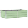 Vidaxl plantenbak groen 160 x 80 x 45 cm staal