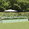 Vidaxl plantenbak groen 480 x 80 x 45 cm staal
