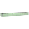 Vidaxl plantenbak groen 480 x 80 x 45 cm staal