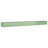 Vidaxl plantenbak groen 600 x 80 x 45 cm staal
