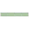 Vidaxl plantenbak pastelgroen 480 x 50 x 45 cm gegalvaniseerd staal
