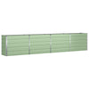 Vidaxl plantenbak pastelgroen 480 x 50 x 45 cm gegalvaniseerd staal