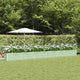 Vidaxl plantenbak pastelgroen 580 x 50 x 45 cm gegalvaniseerd staal
