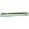 Vidaxl plantenbak pastelgroen 480 x 50 x 45 cm gegalvaniseerd staal