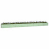 Vidaxl plantenbak pastelgroen 480 x 50 x 45 cm gegalvaniseerd staal