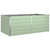 Vidaxl plantenbak pastelgroen 195 x 100 x 45 cm gegalvaniseerd staal