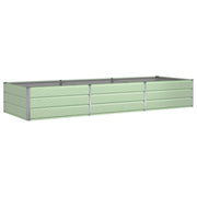 Vidaxl plantenbak pastelgroen 290 x 100 x 45 cm gegalvaniseerd staal - afbeelding 2