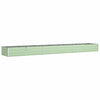 Vidaxl plantenbak pastelgroen 195 x 100 x 45 cm gegalvaniseerd staal