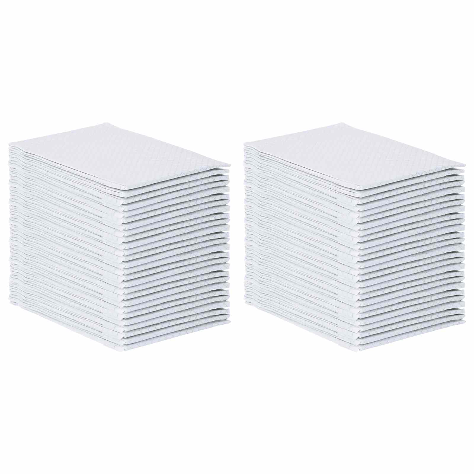 Vidaxl niet-geweven stof huisdier trainingspad 50 pcs 90 x 60 cm