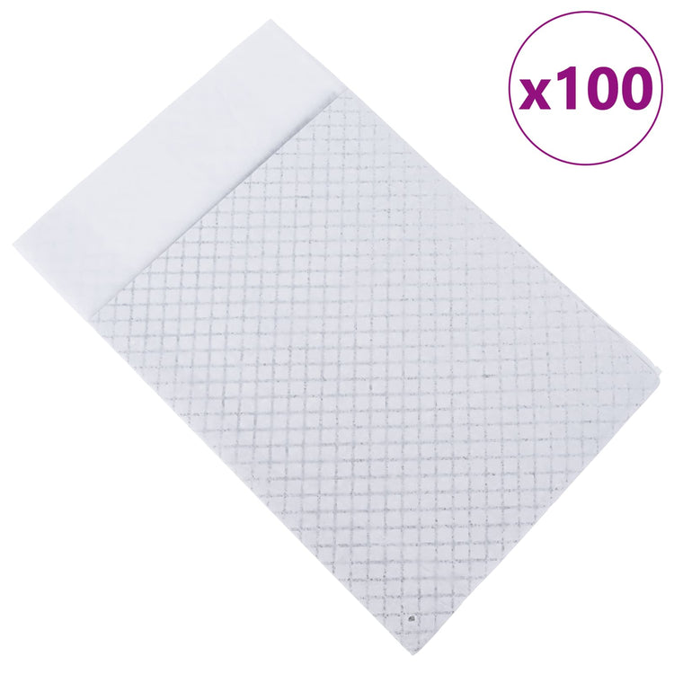 Vidaxl niet-geweven stof huisdier trainingspad 100 st 90 x 60 cm