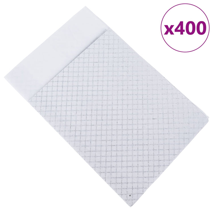 Vidaxl niet-geweven stof huisdier trainingspad 400 st 90 x 60 cm