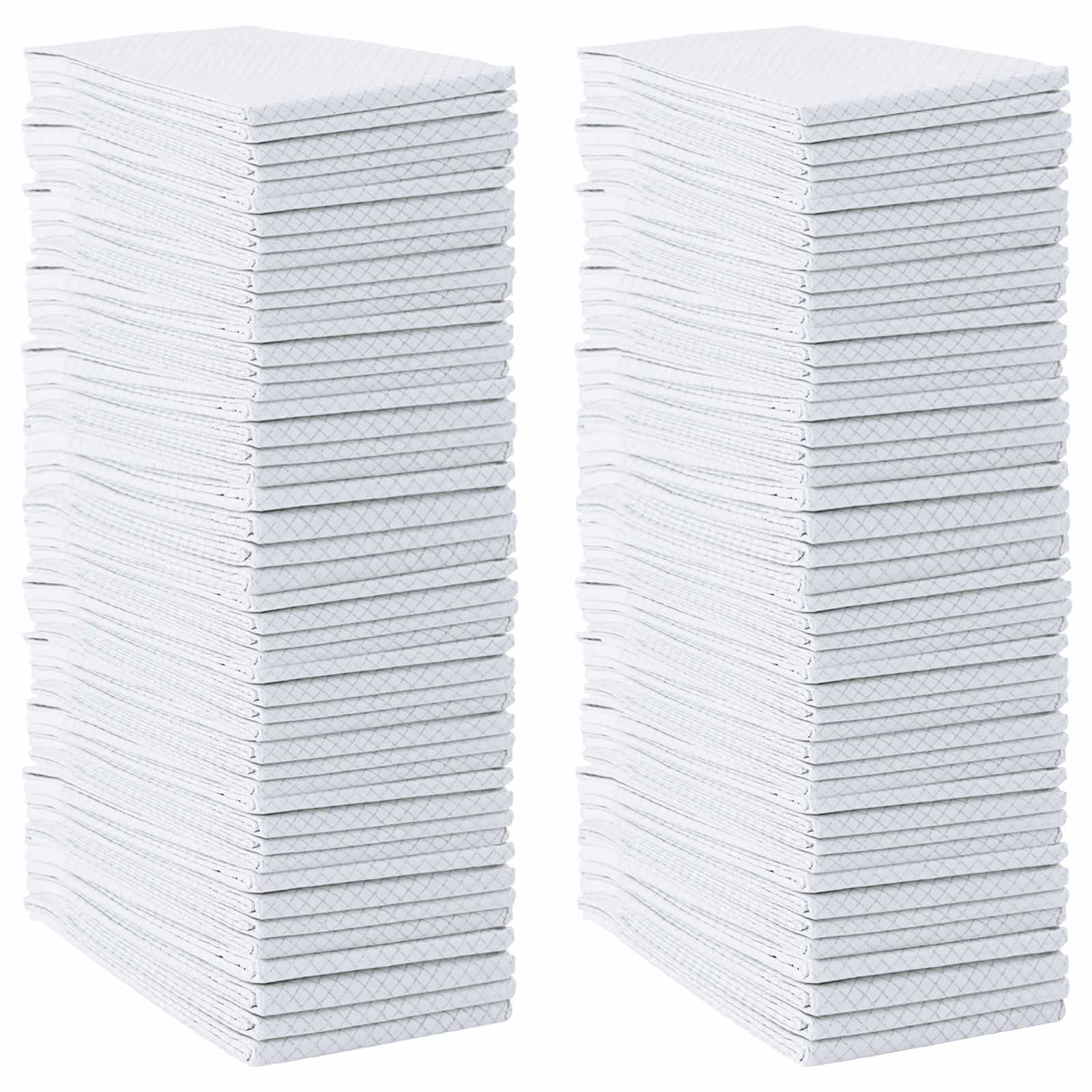 Vidaxl niet-geweven stof huisdier trainingspad 100 pcs 120 x 80 cm